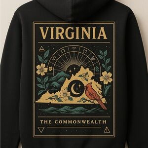 Virginia Commonwealth Black Hoodie